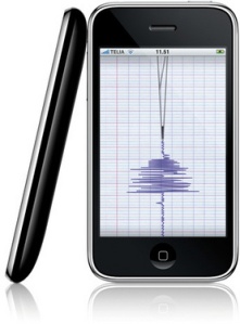 Sismografo iPhone